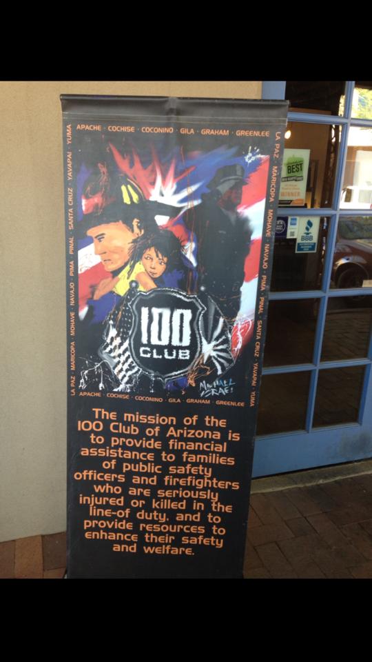 Fundraiser to support 100 Club of Arizona