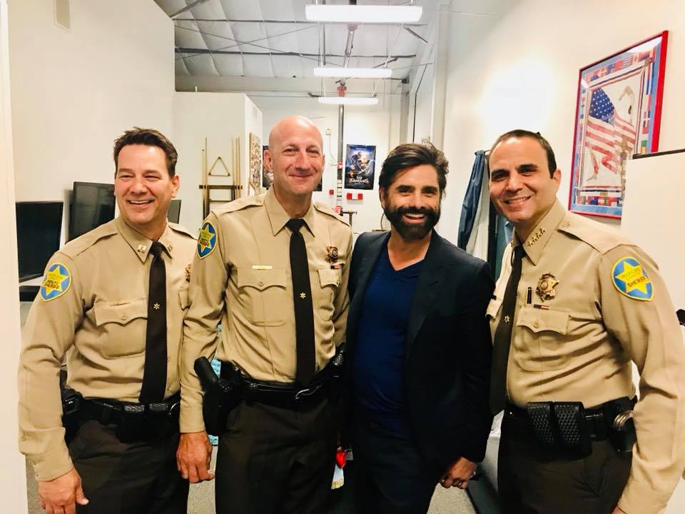 ChildHelp Christmas Pageant 2017: Sheriff and John Stamos