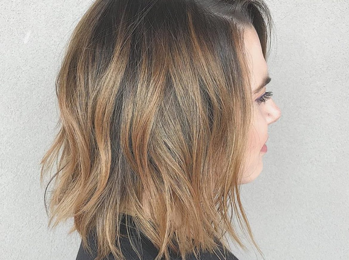 Balayage with lived-in waves – by Jenny